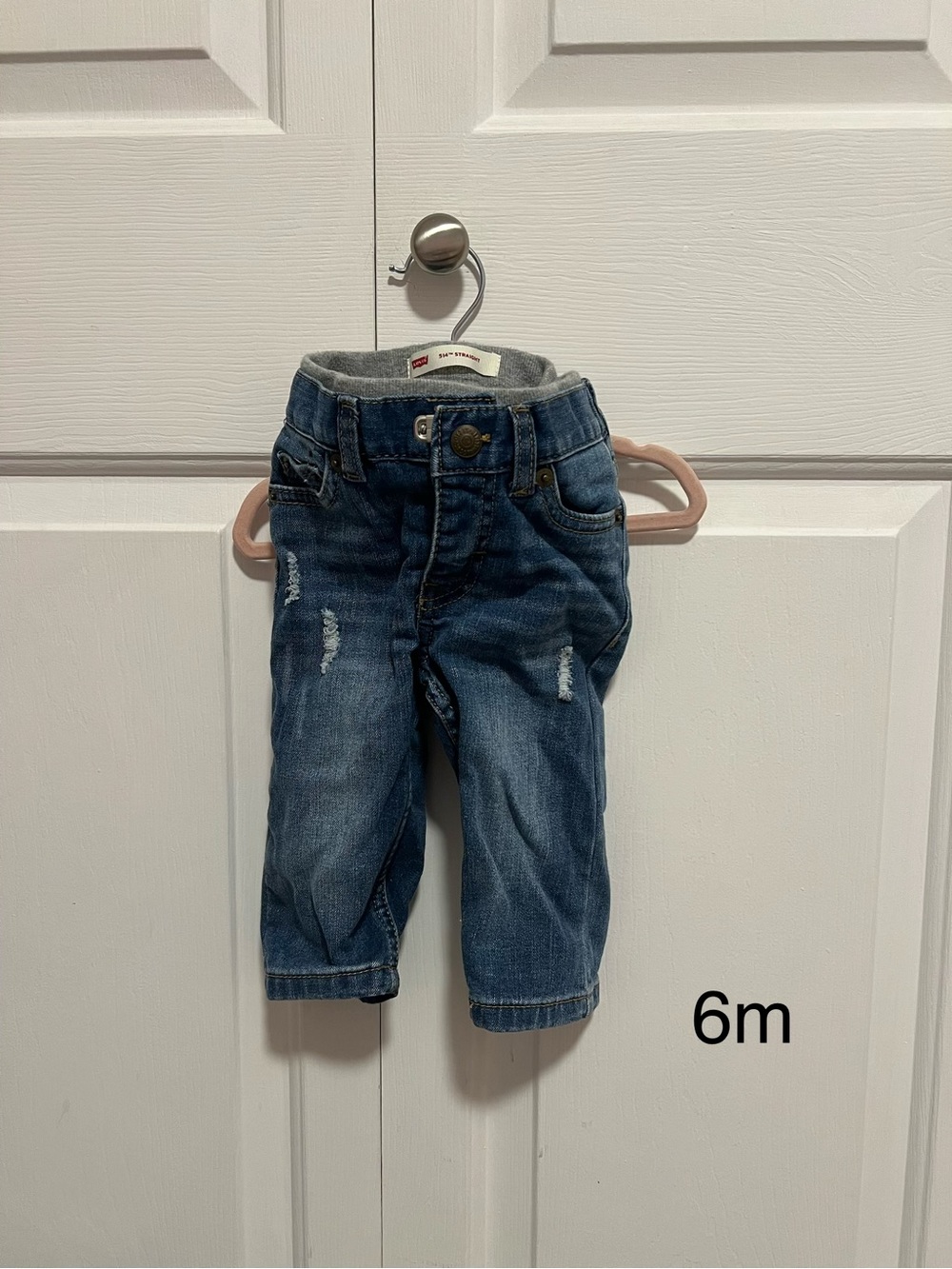 Levi's Baby Blue Denim Jeans